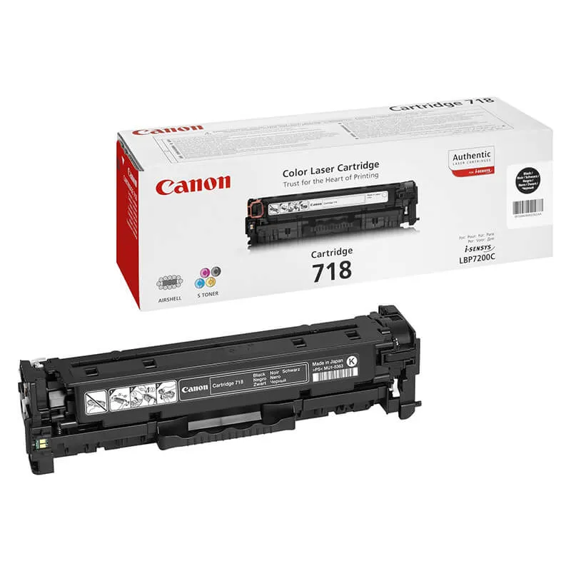 Картридж Canon Cartridge 718BK ч Uniton Premium